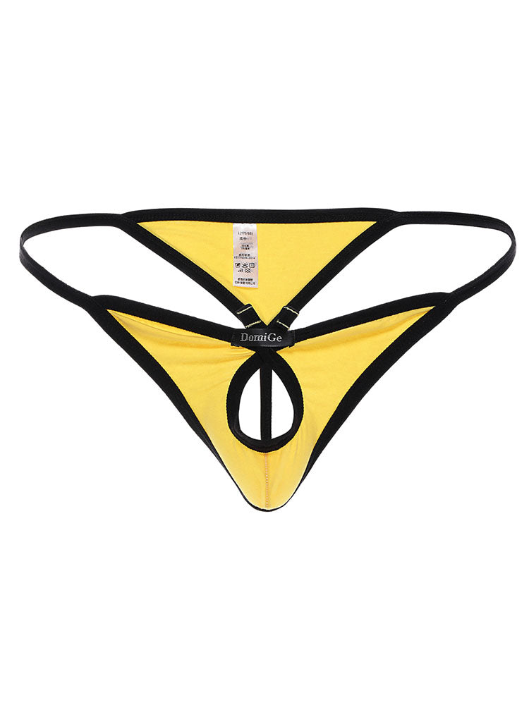 Men's Sexy Cotton T-Back Thong Briefs