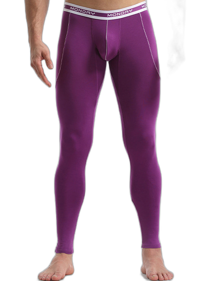 Men's Warm Pants Thin Fleece Casual Thermal Pants