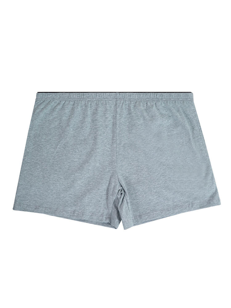 Men's Casual Solid Color Side Pocket Loose Shorts