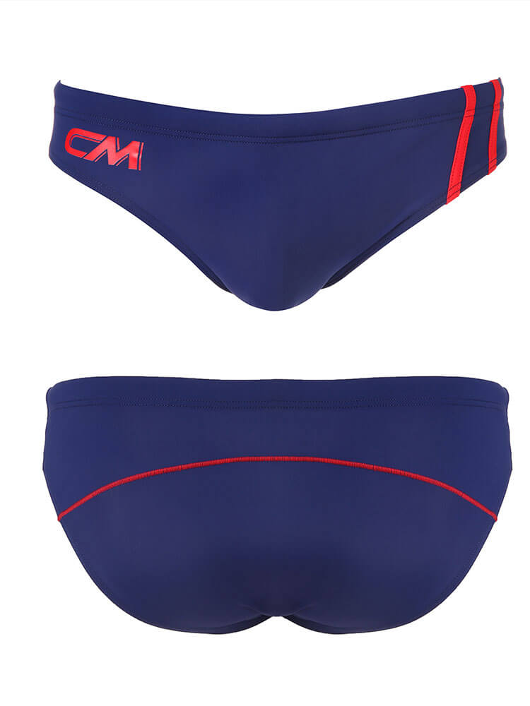 Men's Competitive Training Swim Briefs And Cap