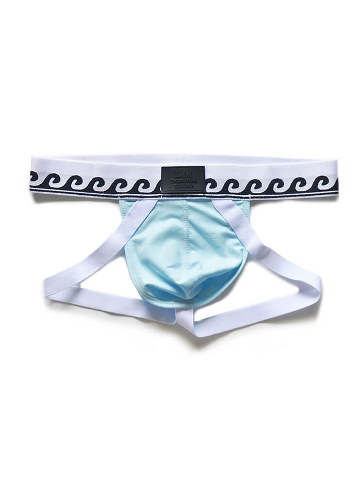 D.M Men's Sexy Low-Rise Quick-Dry Jockstrap