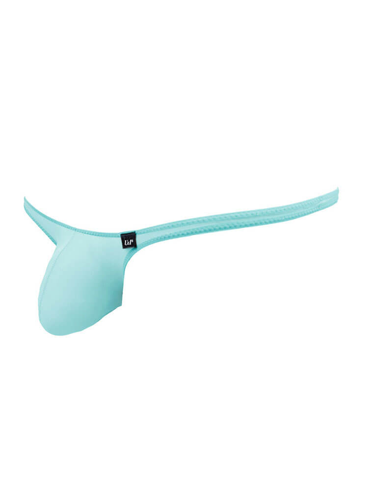 Men's Sexy Ultra-Thin Ice Silk Bikini Thong