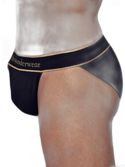 2 Pack Men's U-Pouch Gym Fitness Breathable Cotton Briefs