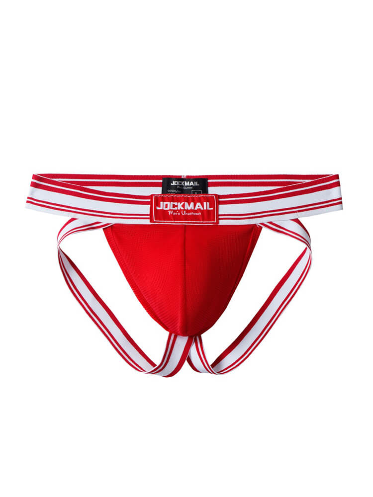 Breathable Mesh Double Strap Men's Thong
