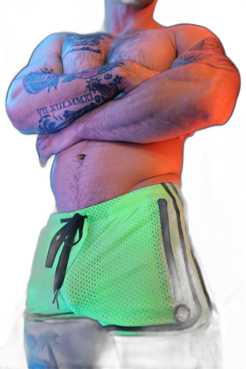 Remix Circuit Shorts 2.0 Neon Green