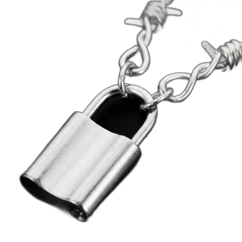 Barbed Lock Necklace