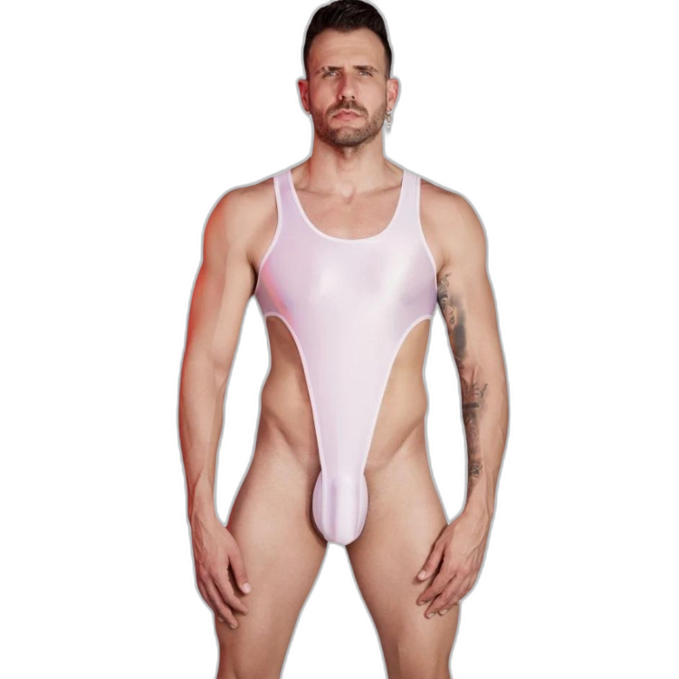 Ultra-Sexy High Cut Backless Bodysuit
