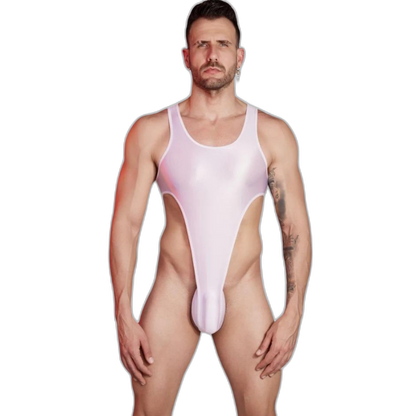 Ultra-Sexy High Cut Backless Bodysuit