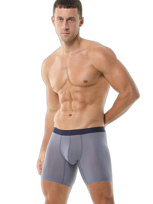 2 Pack Men’s Breathable Athletic Mesh Boxer Briefs