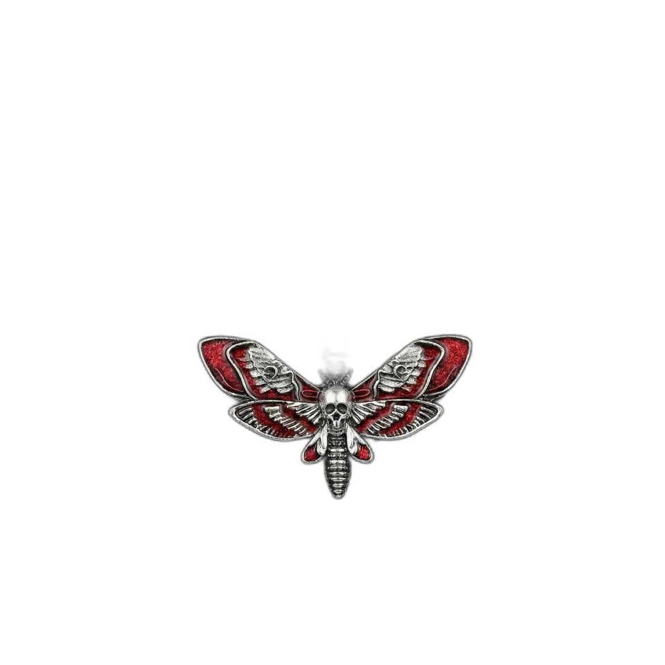 Blood Moth Necklace