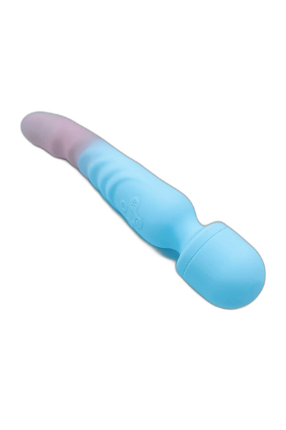 DuoGlow Heated Double-Ended Wand Vibrator – 7 Modes & Body Massager