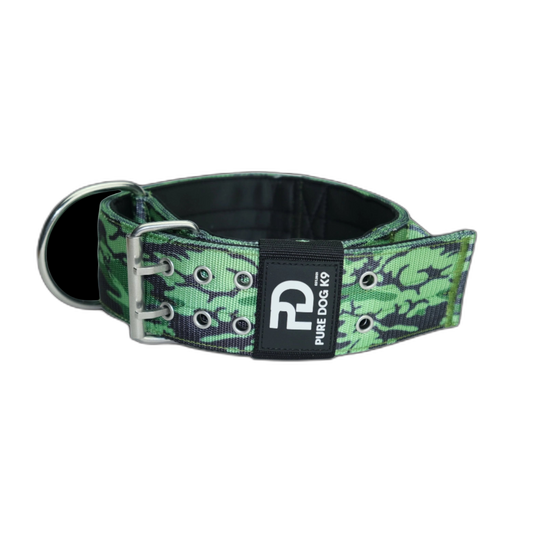 Pure Dog K9 Sport Collar Green Camo