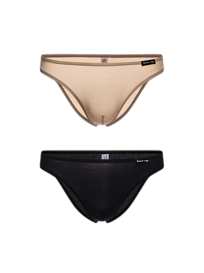 2 Pack Men's Breathable Ultra-thin Bikini