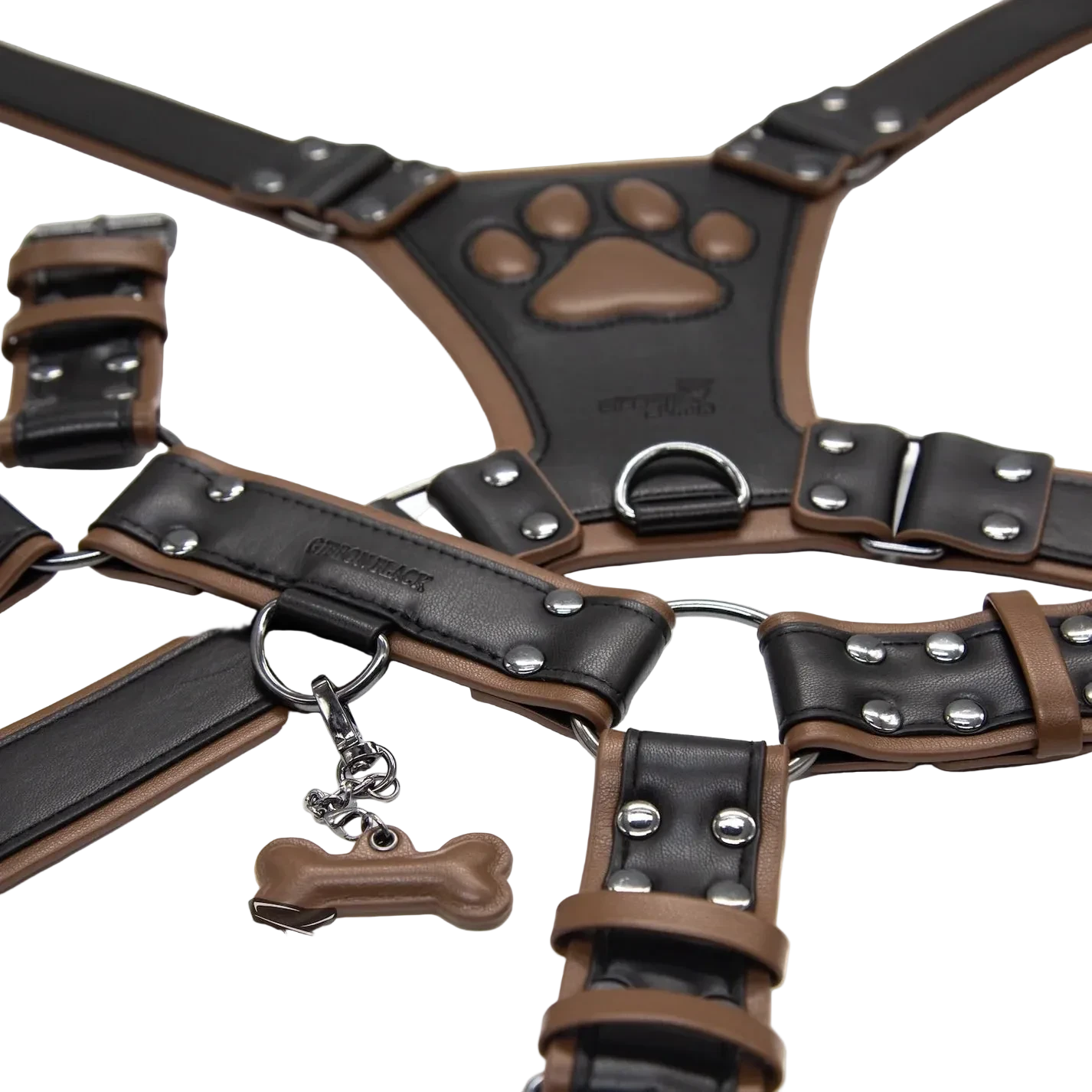 PU Leather Puppy Harness