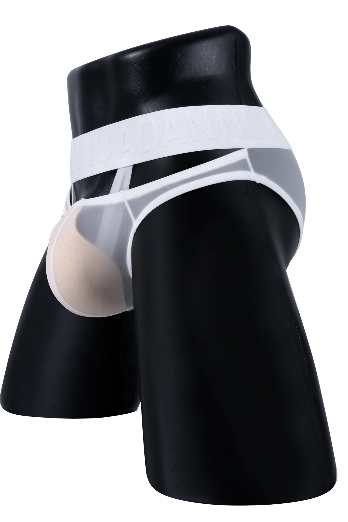 Men’s Sexy Sheer Thong with Ring & Strap Design
