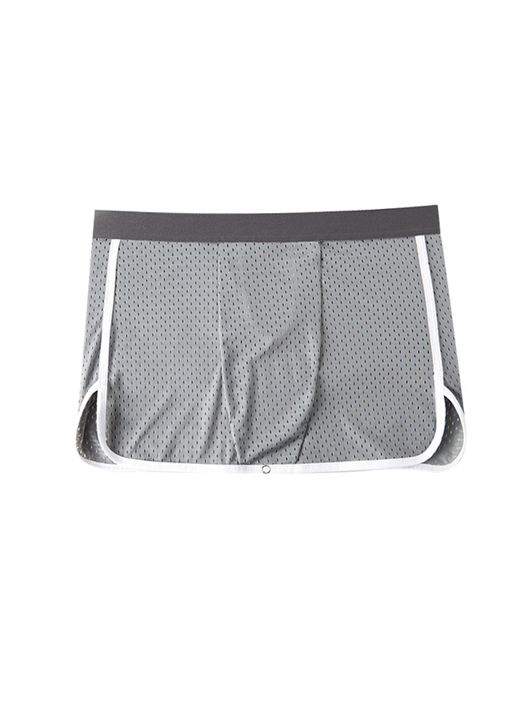 Men's  Button Casual U-Shaped Roman Skirt Dual-Purpose Arrow Pants Underwear