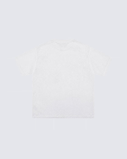 Y2K Racing Graphic Mesh New Short Sleeve Tee