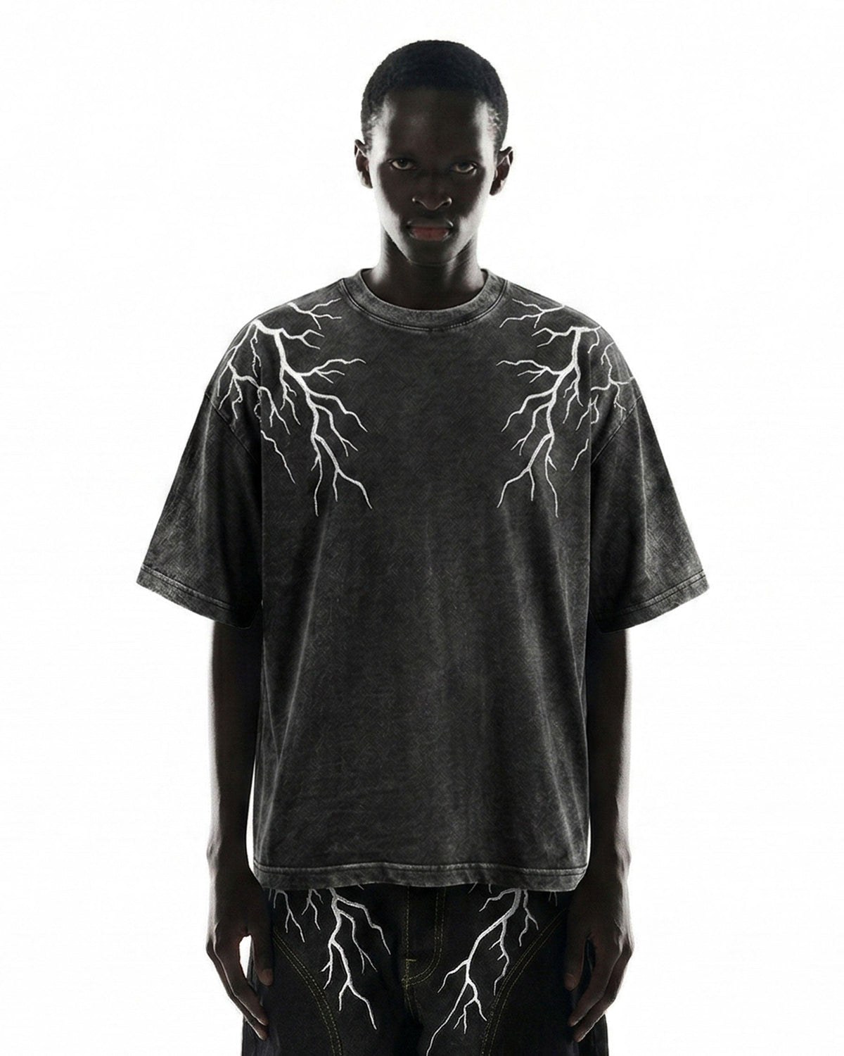 LIGHTNING Series | Double-Sided Embroidery Short Sleeve