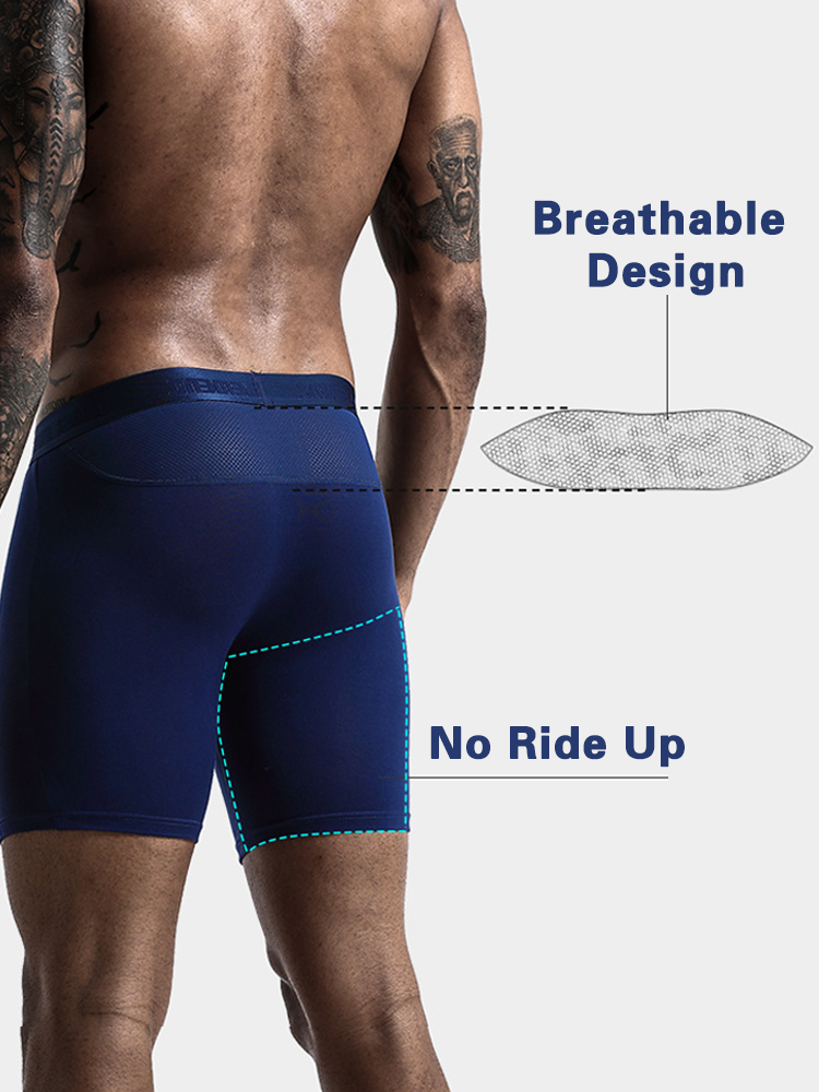 Men's Modal Sport Performance Boxers Briefs