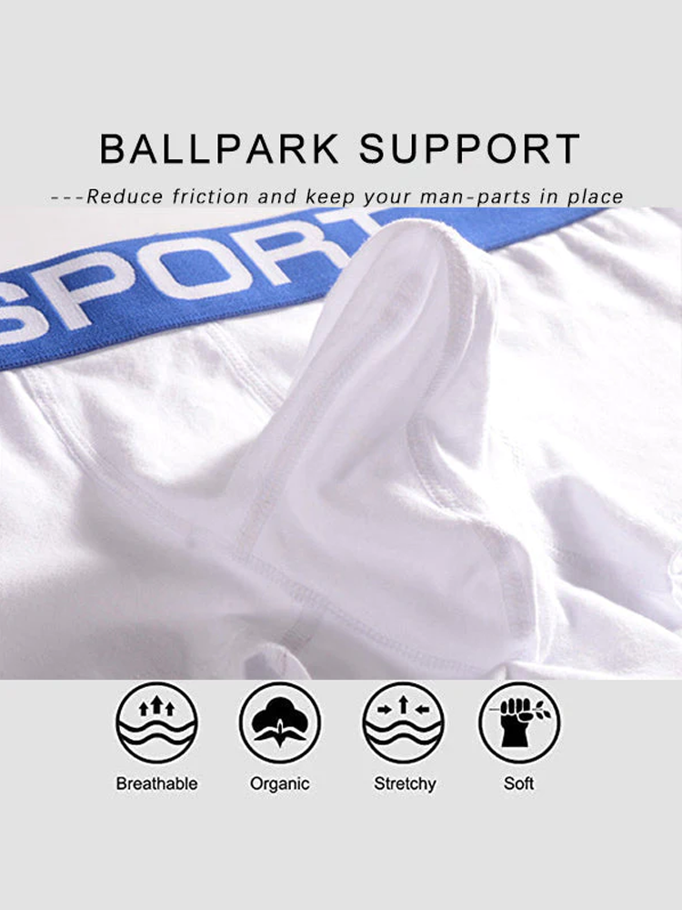 3 Pack Mens Sculpt Bulge Shape Support Pouch Underwear