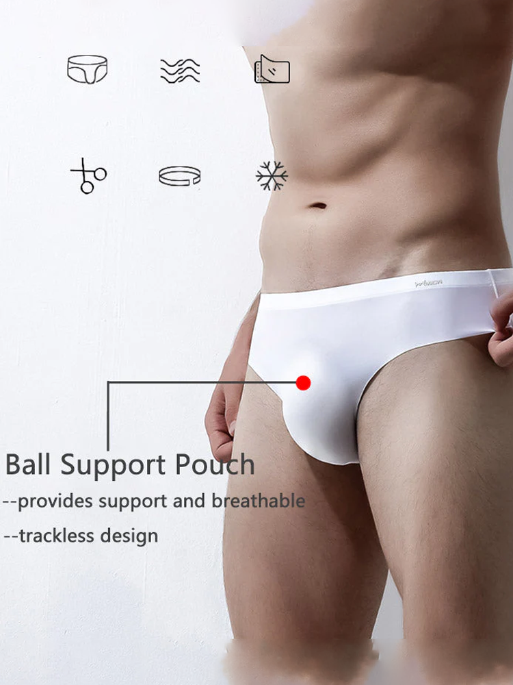 4 Pack Ball Support Seamless Men's Underwear