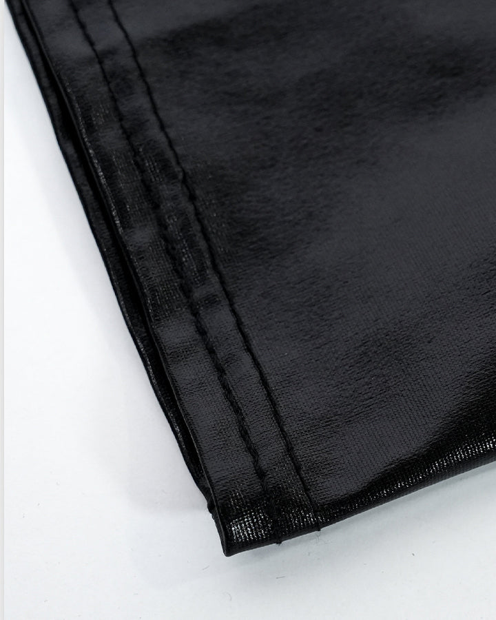 Matte Coated Racerback Cropped New Tank Top