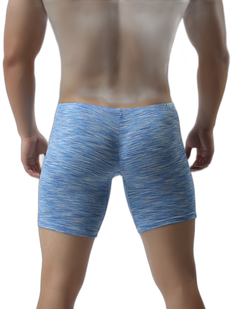 Men's Sport Anti-chafing Large Pouch Boxer Briefs