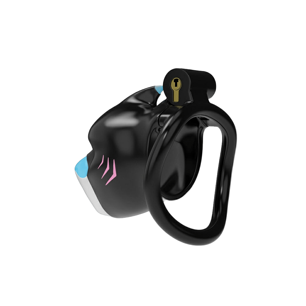Furrjoi Shark Chastity Cage Pink