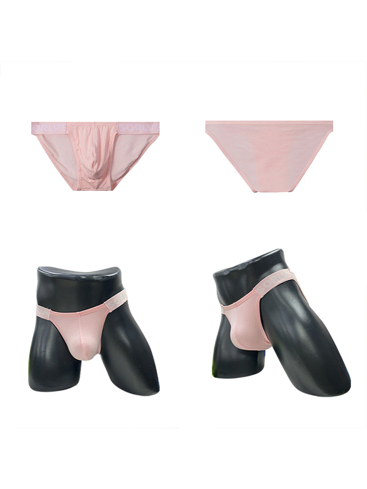 Sexy Breathable Men's Low Waist Sports Briefs