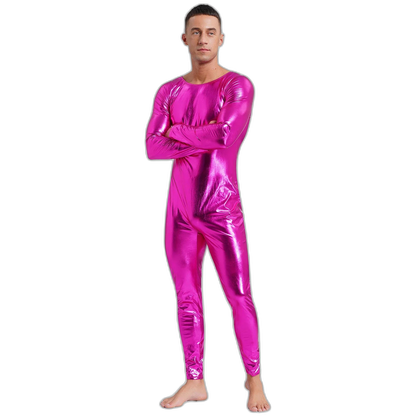 Galactic Vogue Metallic Bodysuit