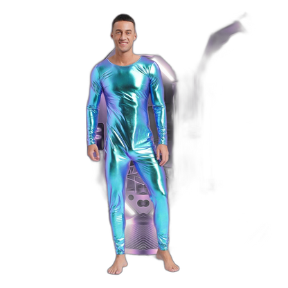 Galactic Vogue Metallic Bodysuit