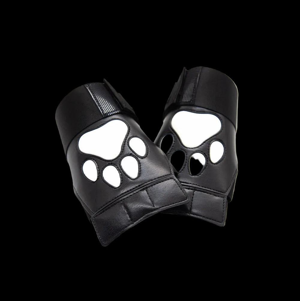 PU Leather Puppy Gloves
