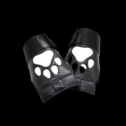 PU Leather Puppy Gloves