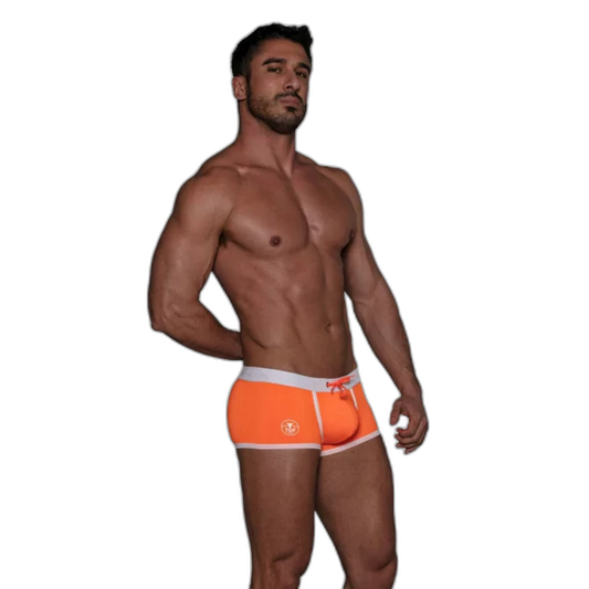 TOF Paris Neon Swim Trunk Orange