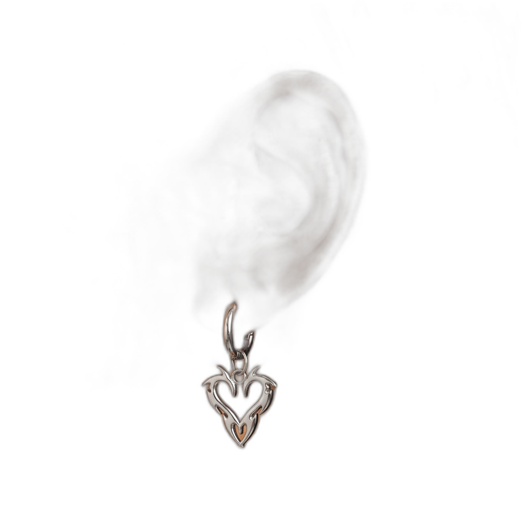 Barb Heart Hoops