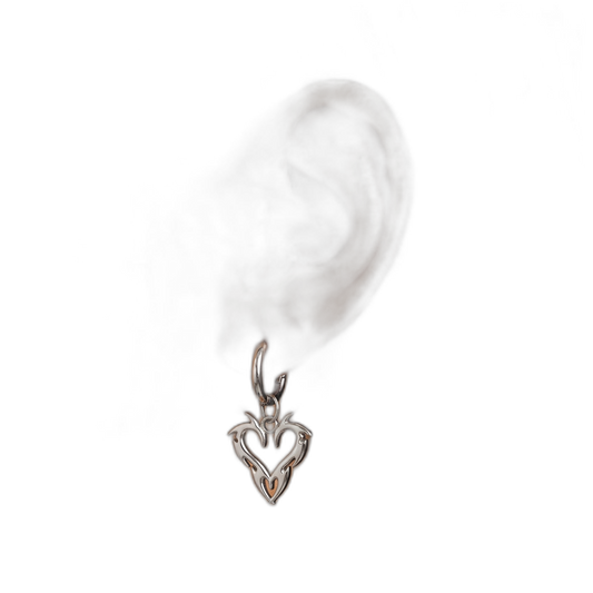 Barb Heart Hoops
