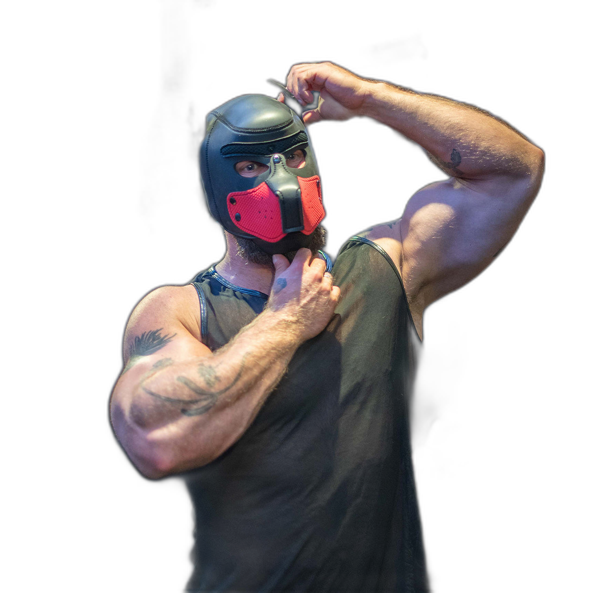 Prowler RED Puppy Muzzle Red