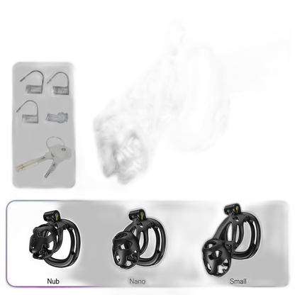 Specter - Chastity Cage with Belt - Penis Cage