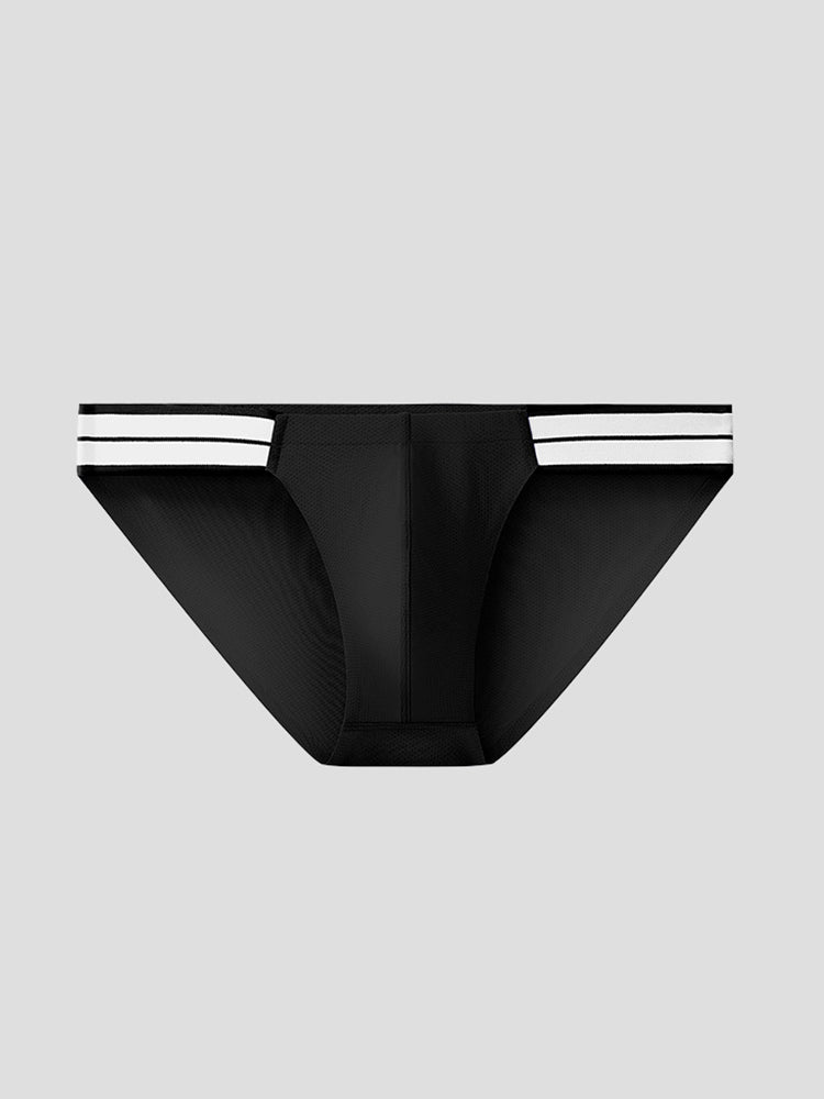 3 Pack Men’s Breathable Ice-Touch Athletic Briefs