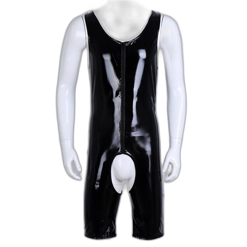 PVC Vinyl Vixen Bodysuit