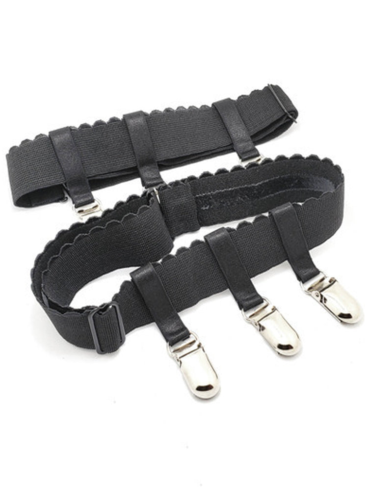 Men's stocking clip garter clip with silicone anti