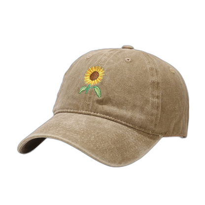 Vintage Sunflower Cap