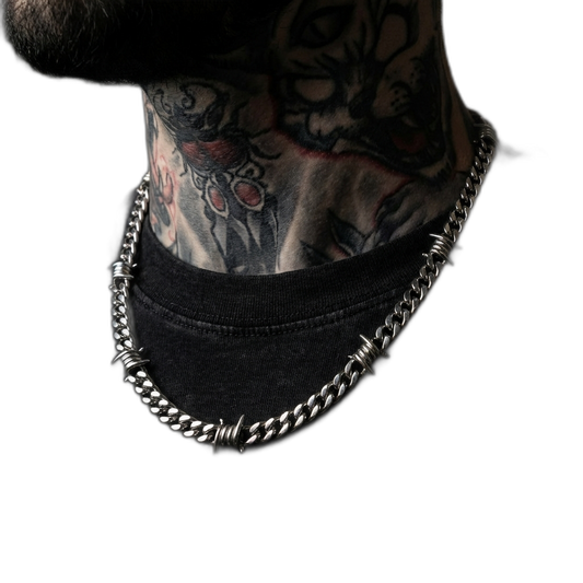 9mm Barb Wire Cuban Chain