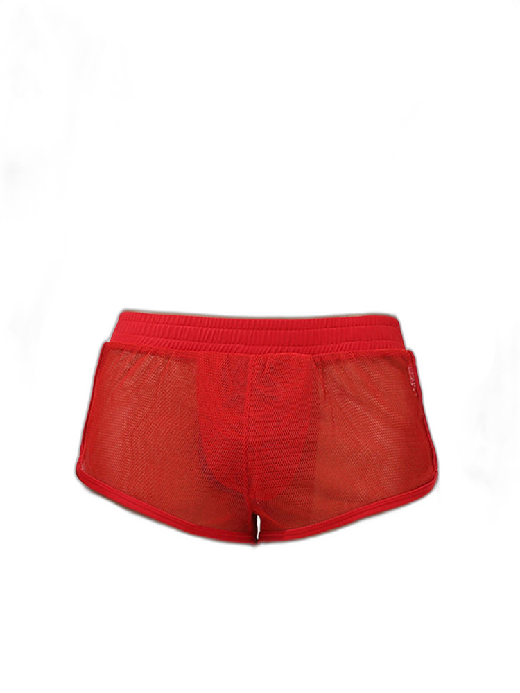 Men’s Sexy See Through Mesh Boxer Shorts