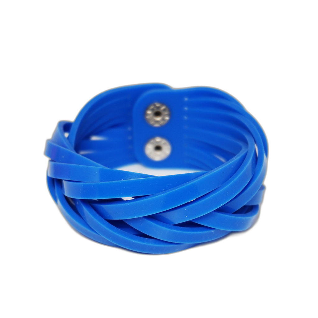 Silicone Braided Bracelet