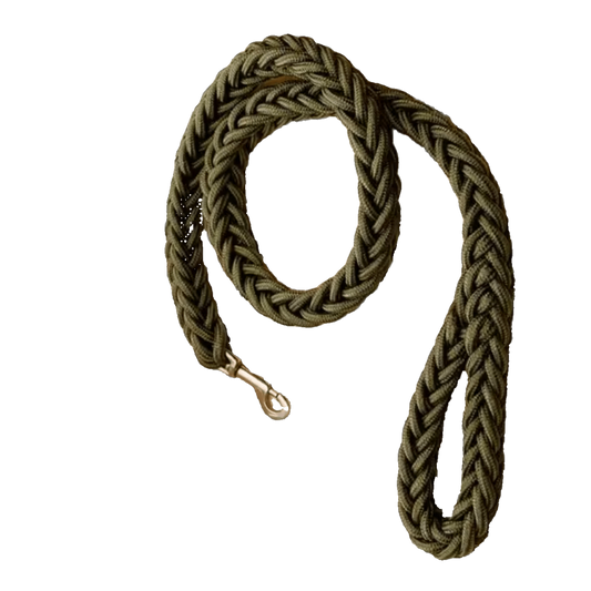 Woven Lead Green
