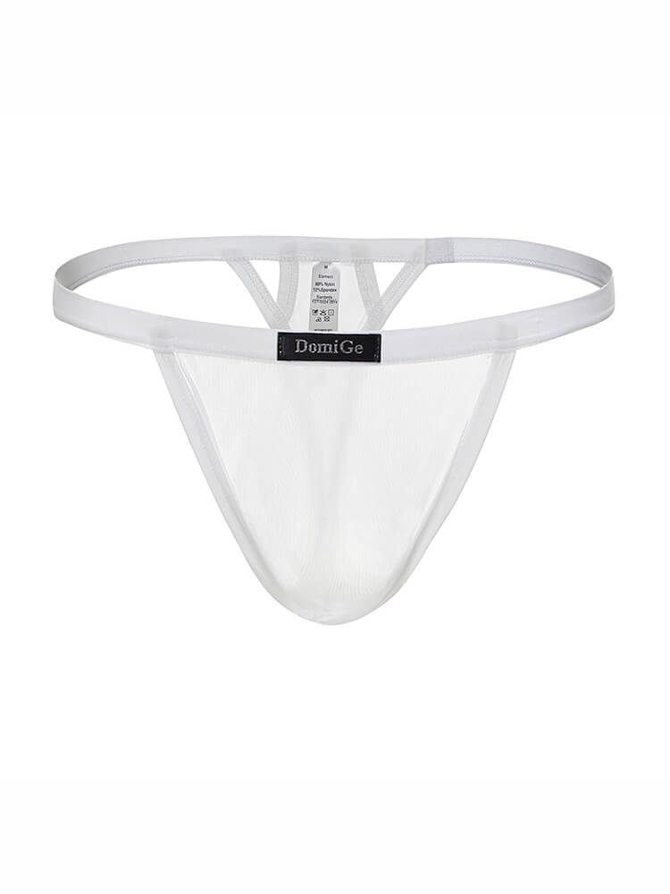 Men's Ice Silk Solid Color Thong