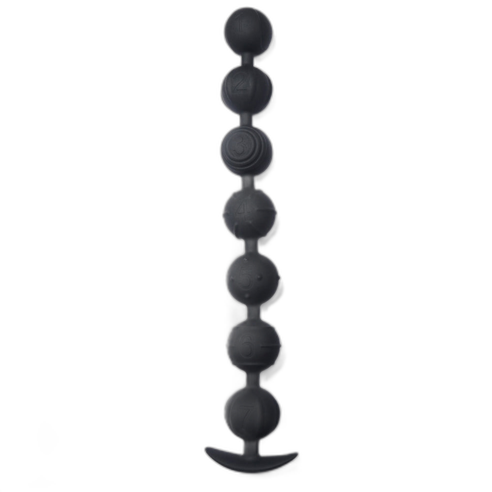 Gem - Graduated Scale Design Anal Beads - 7 Balls