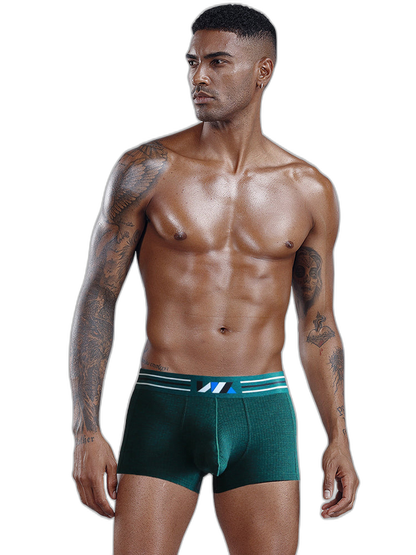 2 Pack Separated Pouch Comfy Mens Boxer Briefs