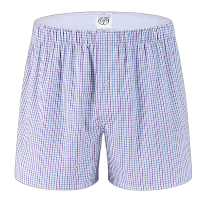 100% Cotton Men's Loungewear Loose Shorts